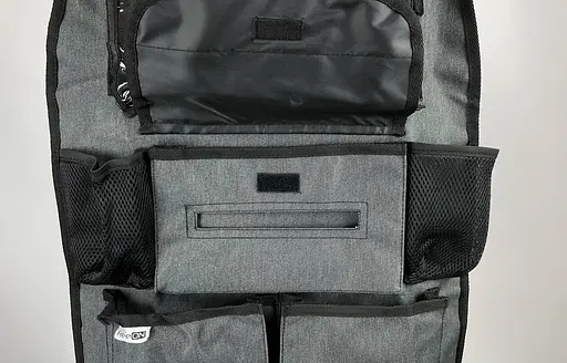 Органайзер для автомобільного сидіння Deluxe FreeON, black [CD] - фото 5