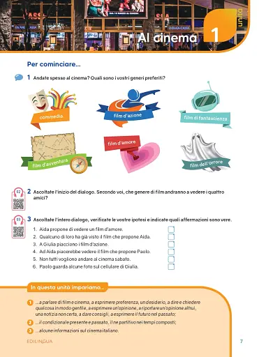 Progetto Italiano Junior Nuovo 3 Libro & Quaderno + audio + video (QR code) - фото 3