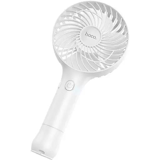 Вентилятор портативный Hoco Mirage handheld fan F12 Plus 5H, Ultra-Quiet - фото 1