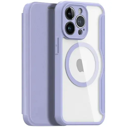 Чохол-книжка Dux Ducis Skin X Pro with MagSafe для Apple iPhone 13 Pro Max (6.7) Purple - фото 1