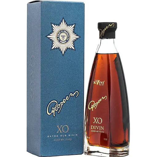 Дивин Kvint Elite Collection XO 40 лет 40% 0.7 л в подарочной упаковке