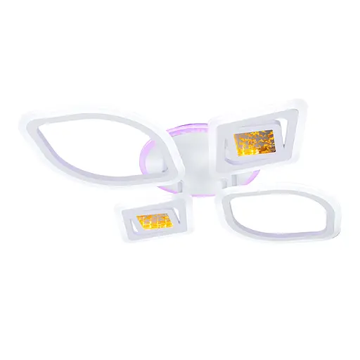 Люстра светодиодная акриловая Valeso V 2134-2 2C-TL WH с пультом - фото 4