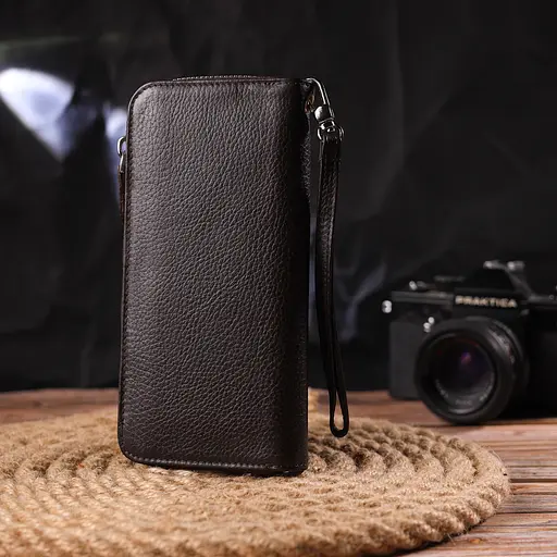 Женский кожаный кошелек Canpellini 19х9.5х2.5 см acs0025126 - фото 7