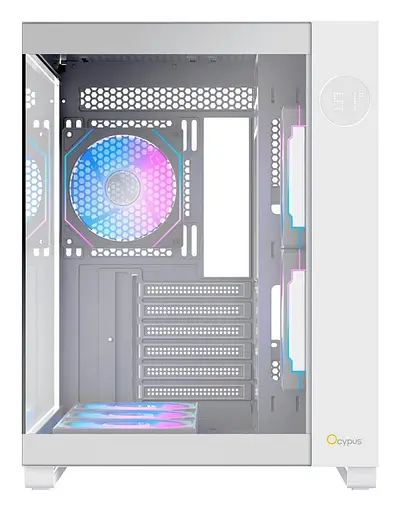 Корпус OCYPUS IOTA C70 WH ARGB (IOTA-C70-WHD600XX-GL) - фото 8