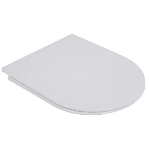 Сиденье для унитаза Mixxus Seat Cover Bevel-2003 с микролифтом 420x334х36 мм MI6691, Белый - фото 1