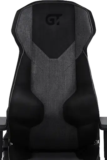 Геймерское кресло GT Racer черное с темно-серым (X-8007 Dark Gray/Black Suede) - фото 12