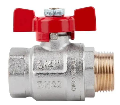 Кран кульовий Icma 3/4" прямий №351 (87351AE11) - фото 2