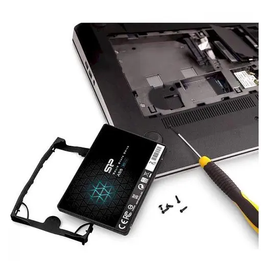 Накопитель SSD 512 ГБ SATA3 Silicon Power A55 2.5'' (SP512GBSS3A55S25) - фото 3