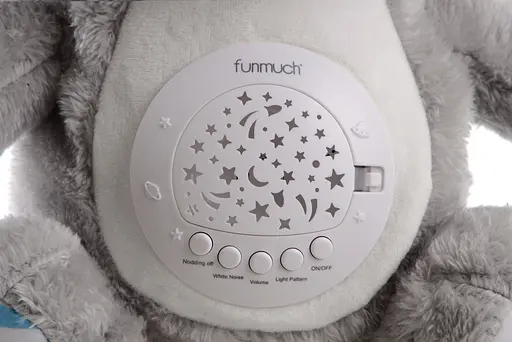 Іграшка-нічник Funmuch Коала з функцією колисання, проектором; колискові, білий шум (7120511) - фото 3