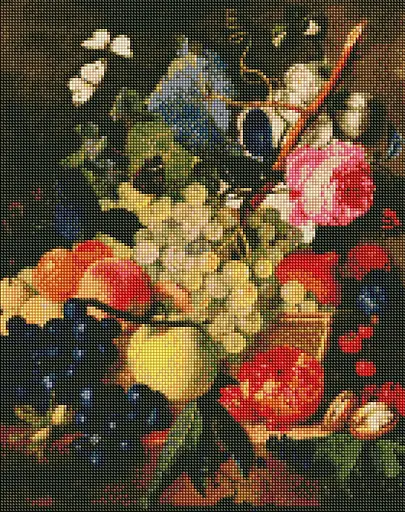 Набір з алмазною мозаїкою Кошик з фруктами AMO7248, 40x50 см
