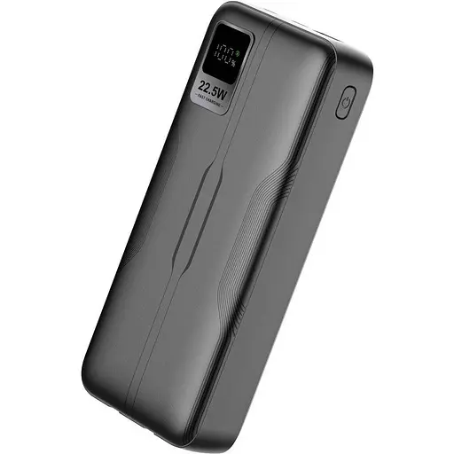 Зовнішній акумулятор (павербанк) Gelius GP-PB302 20000 mAh чорний - фото 1