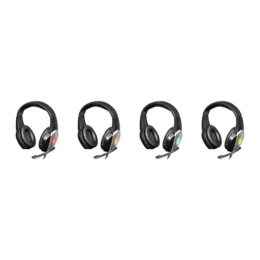 Ігрові навушники Defender X-Skull з мікрофоном і регулятором гучності (Black-Grey) - фото 8