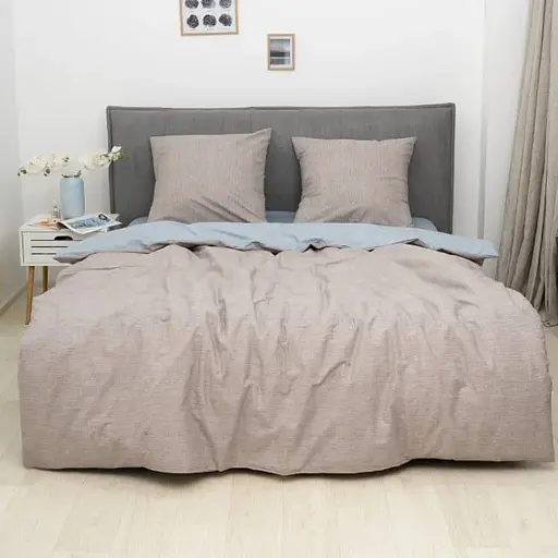 Комплект постільної білизни Viluta полуторний ранфорс 25373 100% бавовна - фото 1