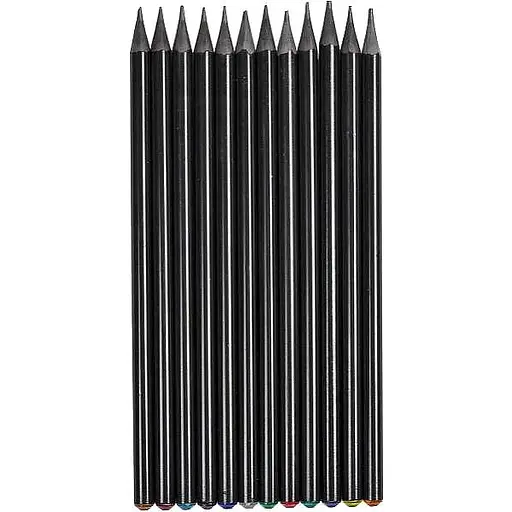 Набор простых карандашей "Brilliant" COLOR-IT CR-155-12 (84255) в упаковке 12 штук - фото 2