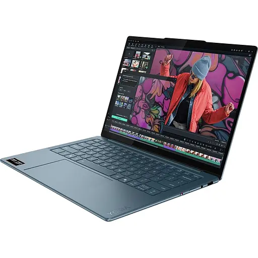 Ноутбук LENOVO Yoga Slim 7 14AKP10, (83JY0044RM), AMD Ryzen AI 7350 до 5 ГГц, 14-дюймовый WUXGA, 32 ГБ SSD 1 ТБ, AMD Radeon 860M, - фото 4