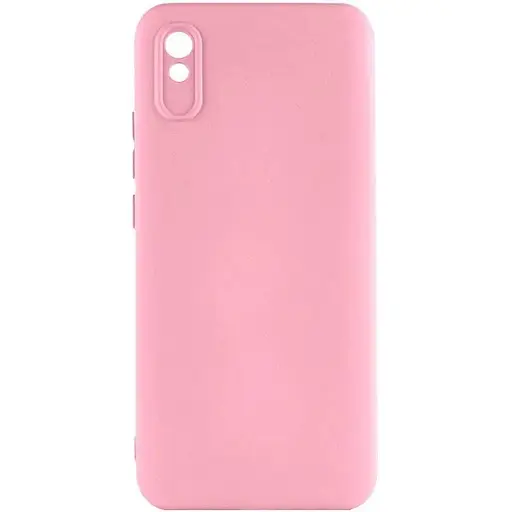 Чохол TPU Getman Liquid Silk Full Camera для Xiaomi Redmi 9A Рожевий / Pink