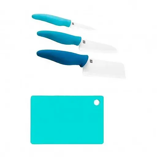 Набір ножів з обробною дошкою Huo Hou Ceramic Knife + Chopping Board Set (HU0020)