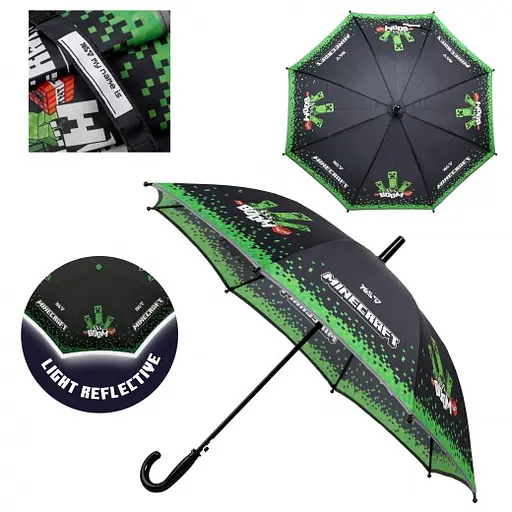 Парасоля дитяча Yes Minecraft зі світловідбиваючим кантом (708487) - фото 2