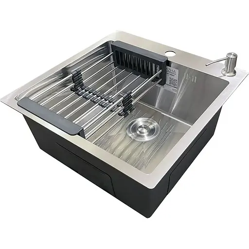 Кухонная мойка Romzha Arta U-450S - фото 4