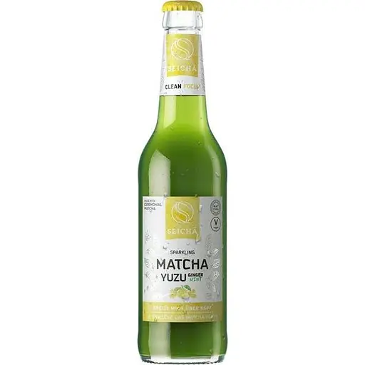 Уценка. Напиток безалкогольный Seicha Matcha Юзу Имбирь 0.33 л - фото 1