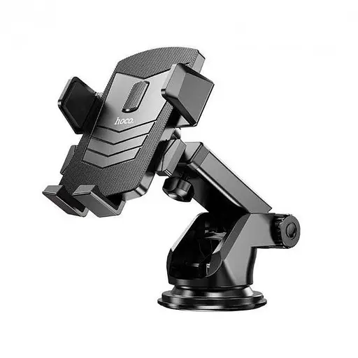 Холдер Hoco CA83 David one-button center console car holder Черный - фото 2