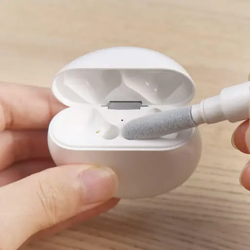 Набір для чищення навушників HAGiBiS Cleaning Pen For AirPods (CP01) White - фото 2