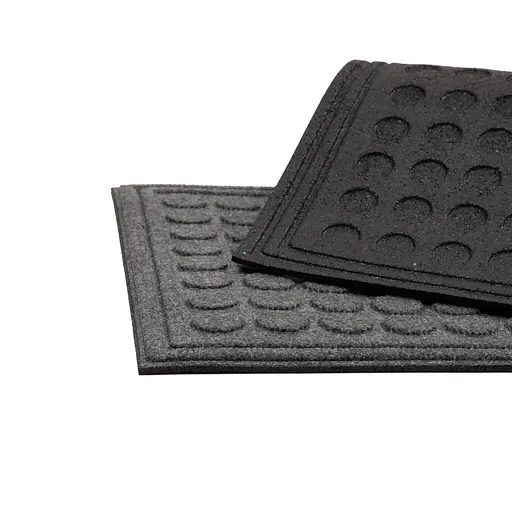 Коврик придверный MultyHome EASY dormat антрацит 40 x 60 см (253070) - фото 3