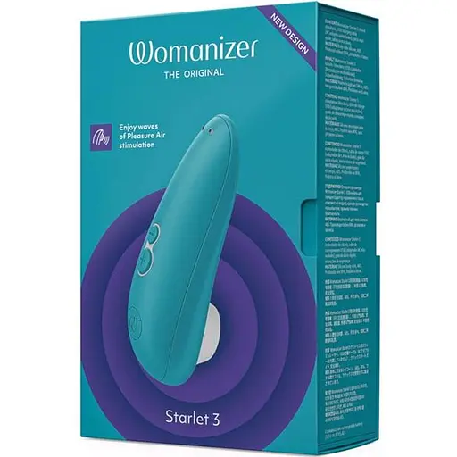 Вакуумний стимулятор Womanizer Starlet 3 Turquoise SO8740 (108458) - фото 6