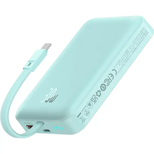 Зовнішній акумулятор Baseus Magnetic Mini 10000mAh 30W Blue (P1002210B333-00) [152271]