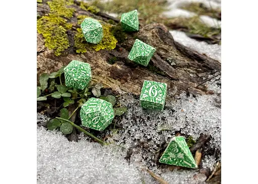 Набір кубиків Forest Dice Set: Tundra , 7 шт. (SFOR4G) - фото 5