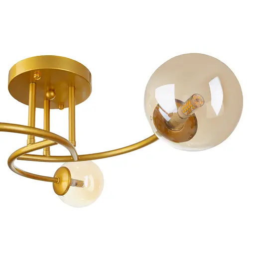 Люстра потолочная Brille в спальню G9 40W G (BR-01 651C/3) - фото 3