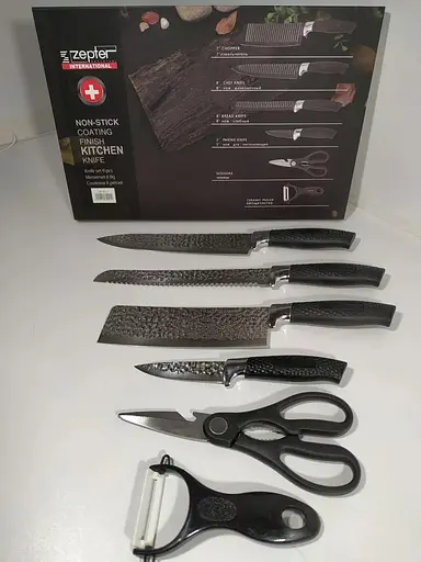 Набор ножей для кухни с подставкой Zepter кухонные ножи и подставки - фото 3