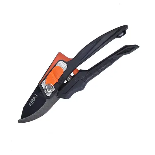 Садовый секатор Airaj 2102A профессиональный из нержавеющей стали 22 см - фото 1