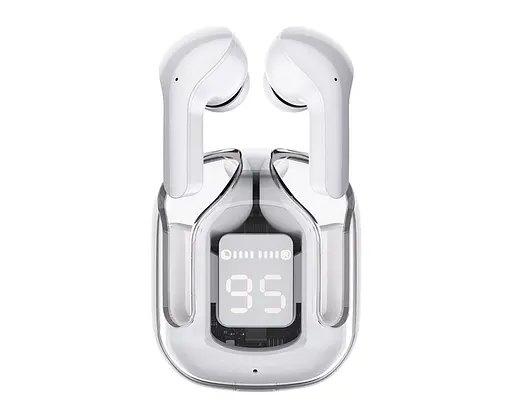 Беспроводные TWS наушники Acefast T6 вакуумные серые - фото 2