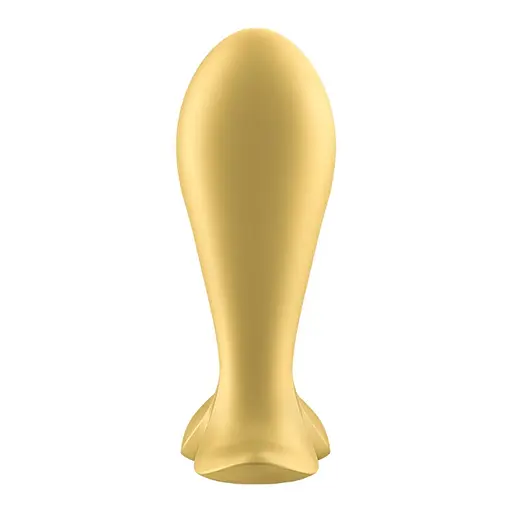 Анальна пробка з вібрацією Satisfyer Intensity Plug 11.3 см (золотий) - фото 4