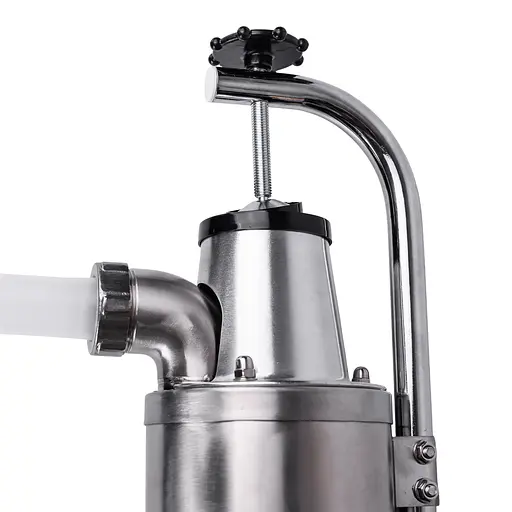 Шприц колбасный Yiwu вертикальный на 3 кг из нержавеющей стали 12.5 см. (16788-7) - фото 9