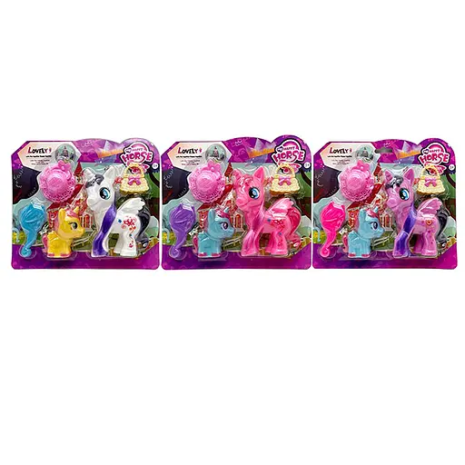 Конячка My Little Pony, 2 шт. (12 см, 7 см), аксесуари (В асортименті) - фото 2