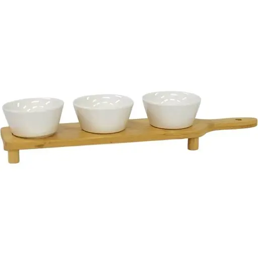 Набор соусников Ardesto Midori на подставке 110мл 3 шт. (AR0925S)