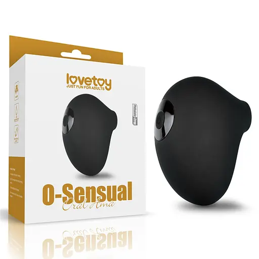 Вакуумний стимулятор клітора Lovetoy O-Sensual Oral Ama чорний - фото 10