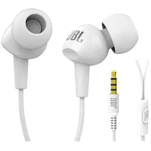 Наушники с микрофоном JBL C100SI White