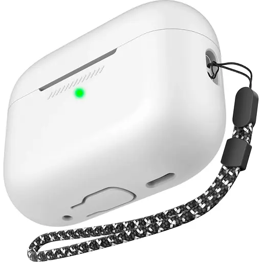 Чехол AhaStyle Colorful Silicone Case для AirPods Pro 2 White (CP-187-2-C-WE) [133848]