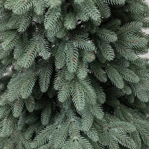 Лита штучна ялинка 2.3 м блакитна Шепетівська V16 реалістична Преміум LUGI KOS-SHPBL23 - фото 5