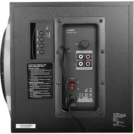 Акустическая система 2.1 F&D A521X Bluetooth 4.0 Black - фото 3