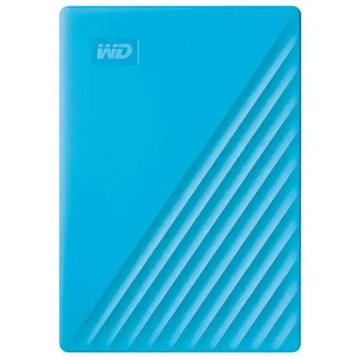 Внешний жесткий диск WD My Passport 4 TB (WDBPKJ0040BBL-WESN) синий - фото 1