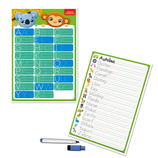 Доска-тренажер "English" Vladi Toys VT5010-28 укр - фото 2