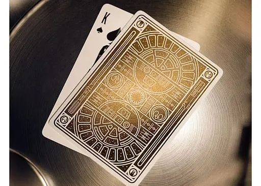 Карты игральные United States Play Card Company Theory11 Star Wars Gold Edition (foil back) (ВР_СВГЕ) - фото 6