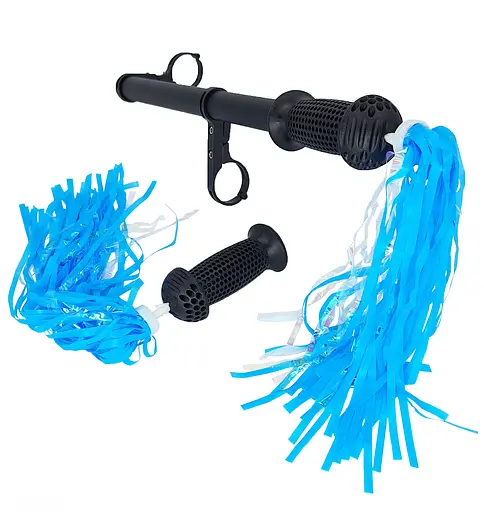 Ленты в руль детского велосипеда / самоката голубые (G00010461) - фото 2