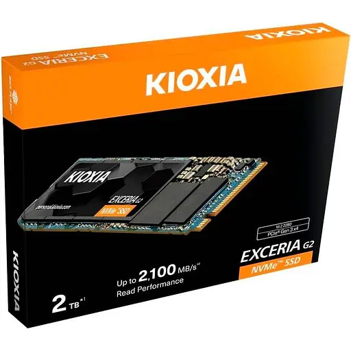 Накопичувач SSD Kioxia m.2 NVMe 2TB (LRC20Z002TG8) - фото 3