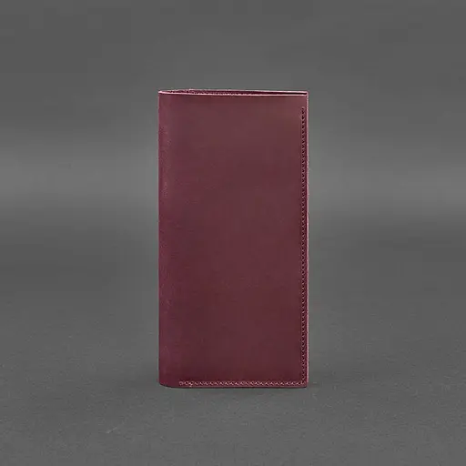 Кожаный тревел-кейс 3.1 бордовый Crazy Horse - фото 7