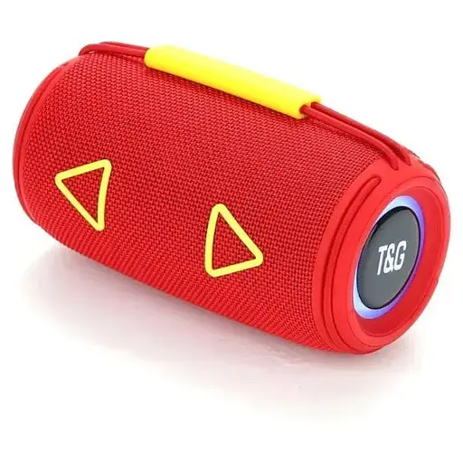 Портативная Bluetooth-колонка T&G TG657 беспроводная переносная колонка с влагозащитой Красный - фото 1